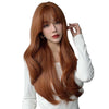 VALHALLA ORANGE CURLY PERUVIAN HAIR WOMEN'S WIG