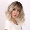 BLONDE BALAYAGE WIG WITH BANGS
